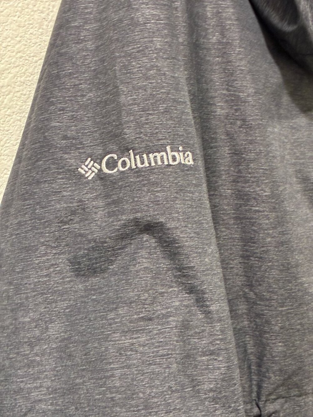 COLUMBIA Lillian Ridge Black Waterproof Long Sleeve Hooded Rain Jacket Women XL - Picture 11 of 15